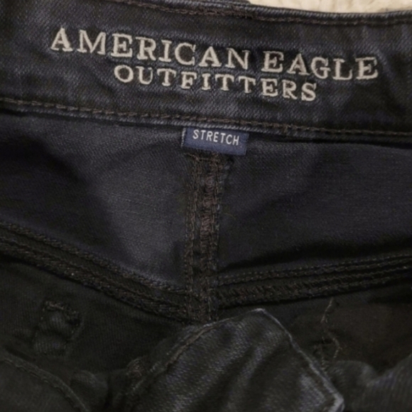 American Eagle Hi Rise Festival Denim Shorts 2 - Picture 4 of 6